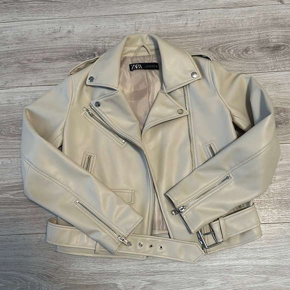 Zara faux leather jacket - Picture 1 of 5